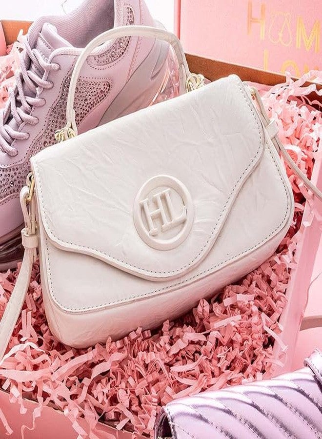 HAMSTER London Pastel Promise Sling Hand Bag | Trendy Crossbody Bag for Women | Lightweight Everyday Shoulder Bag - White - Image 2